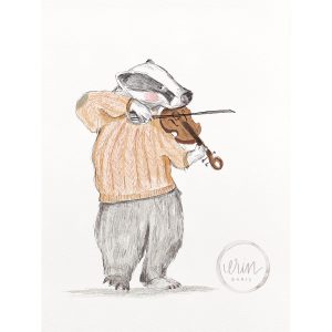 Hey Diddle Diddle, Badger Played the Fiddle